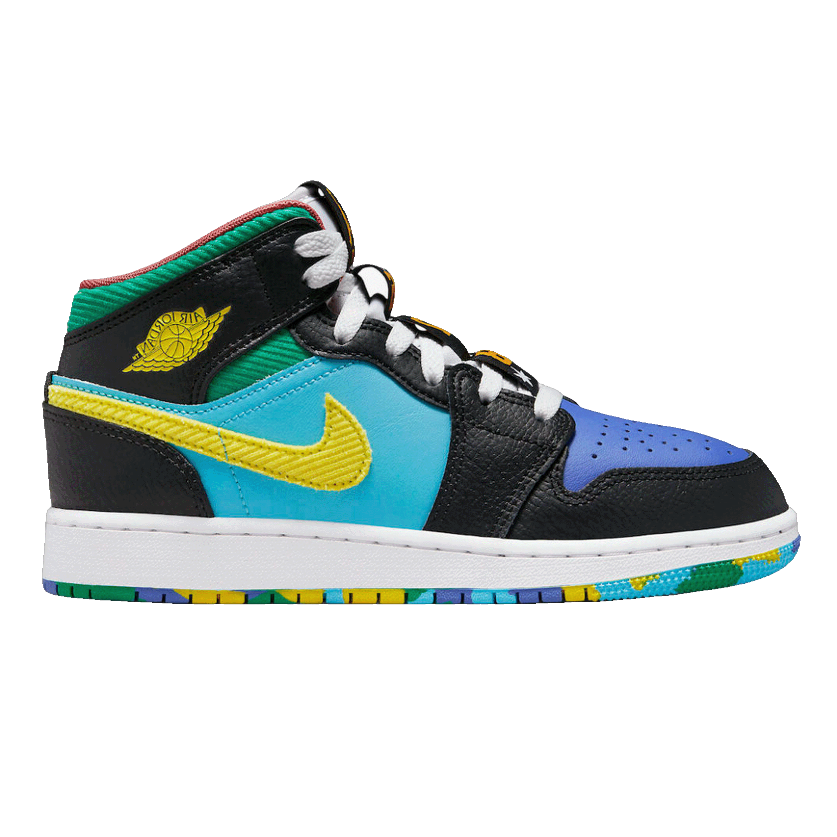 Nike Air Jordan 1 Mid SS Six Championships (GS)