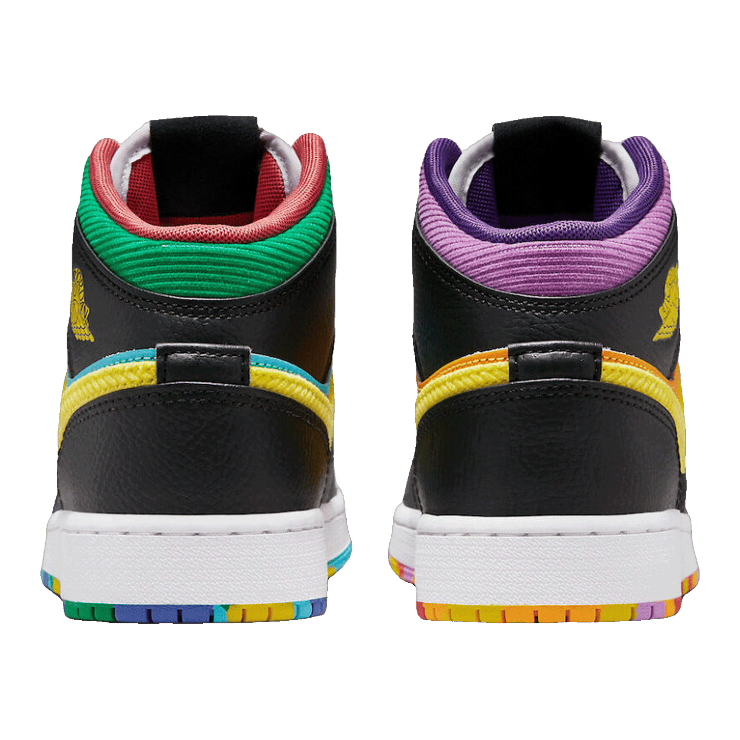 Nike Air Jordan 1 Mid SS Six Championships (GS) Back