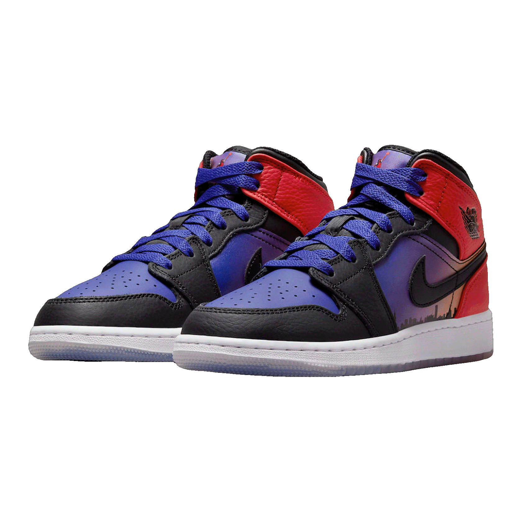 Nike Air Jordan 1 Mid SS Skyline (GS) Side