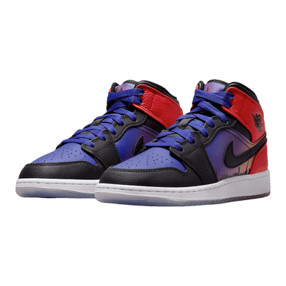 Nike Air Jordan 1 Mid SS Skyline (GS) Side
