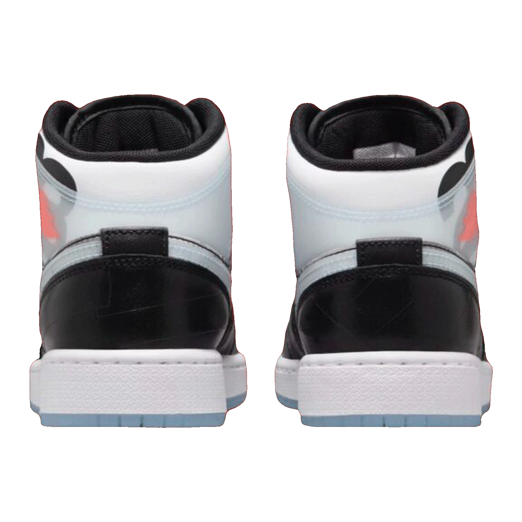 Nike Air Jordan 1 Mid SS X-Ray (GS) Back