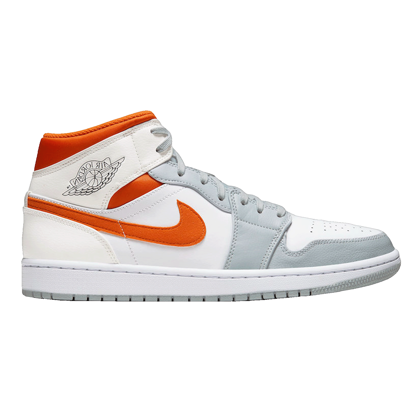 Nike Air Jordan 1 Mid Starfish Pure Platinum