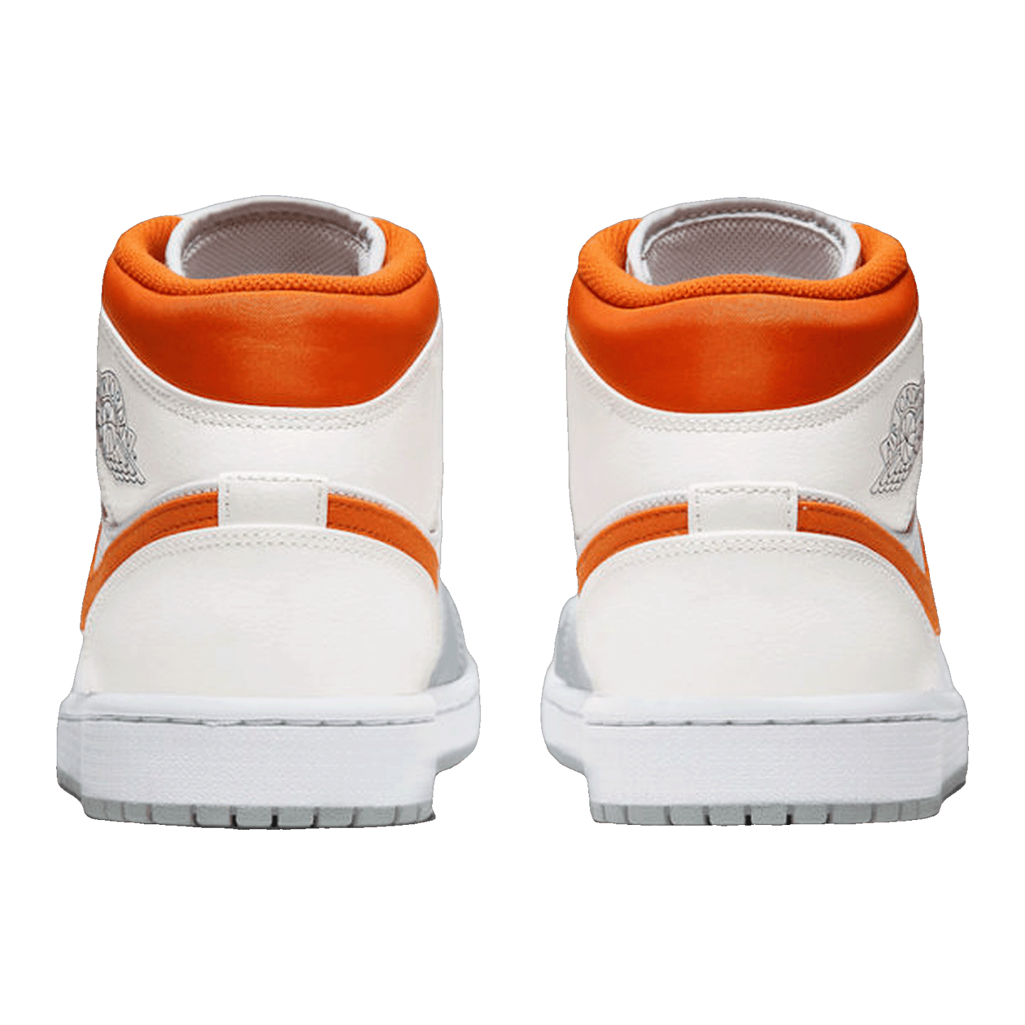 Nike Air Jordan 1 Mid Starfish Pure Platinum Back