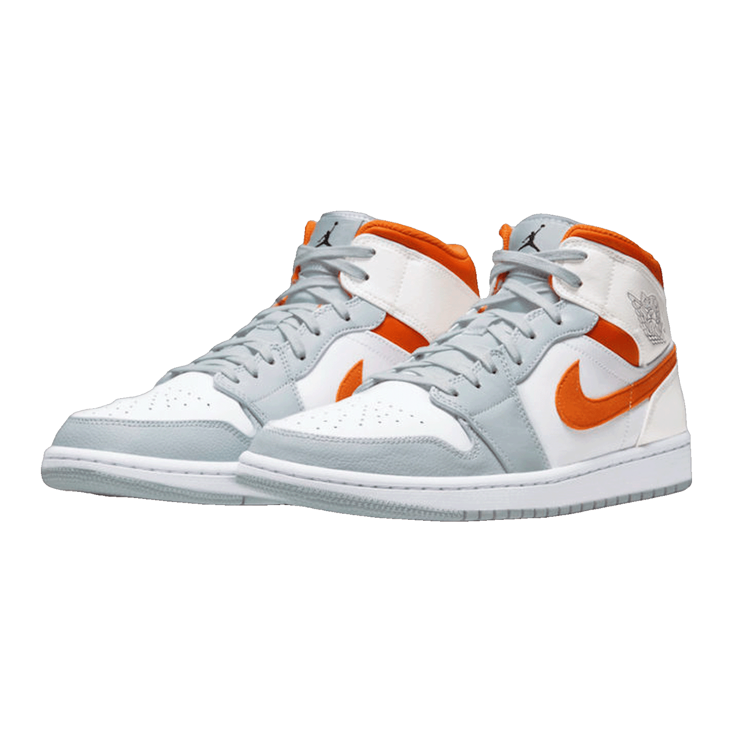 Nike Air Jordan 1 Mid Starfish Pure Platinum Side