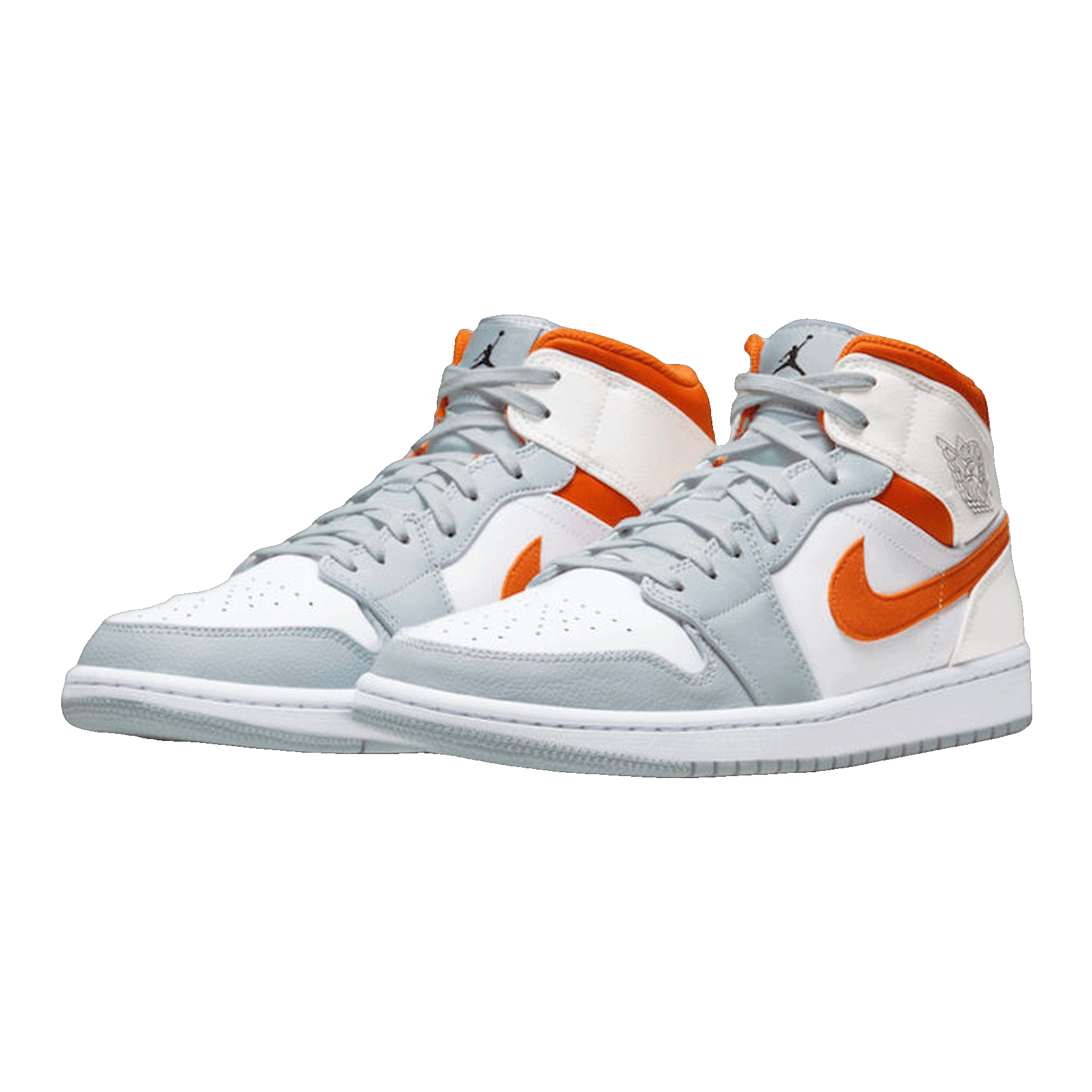 Nike Air Jordan 1 Mid Starfish Pure Platinum Side
