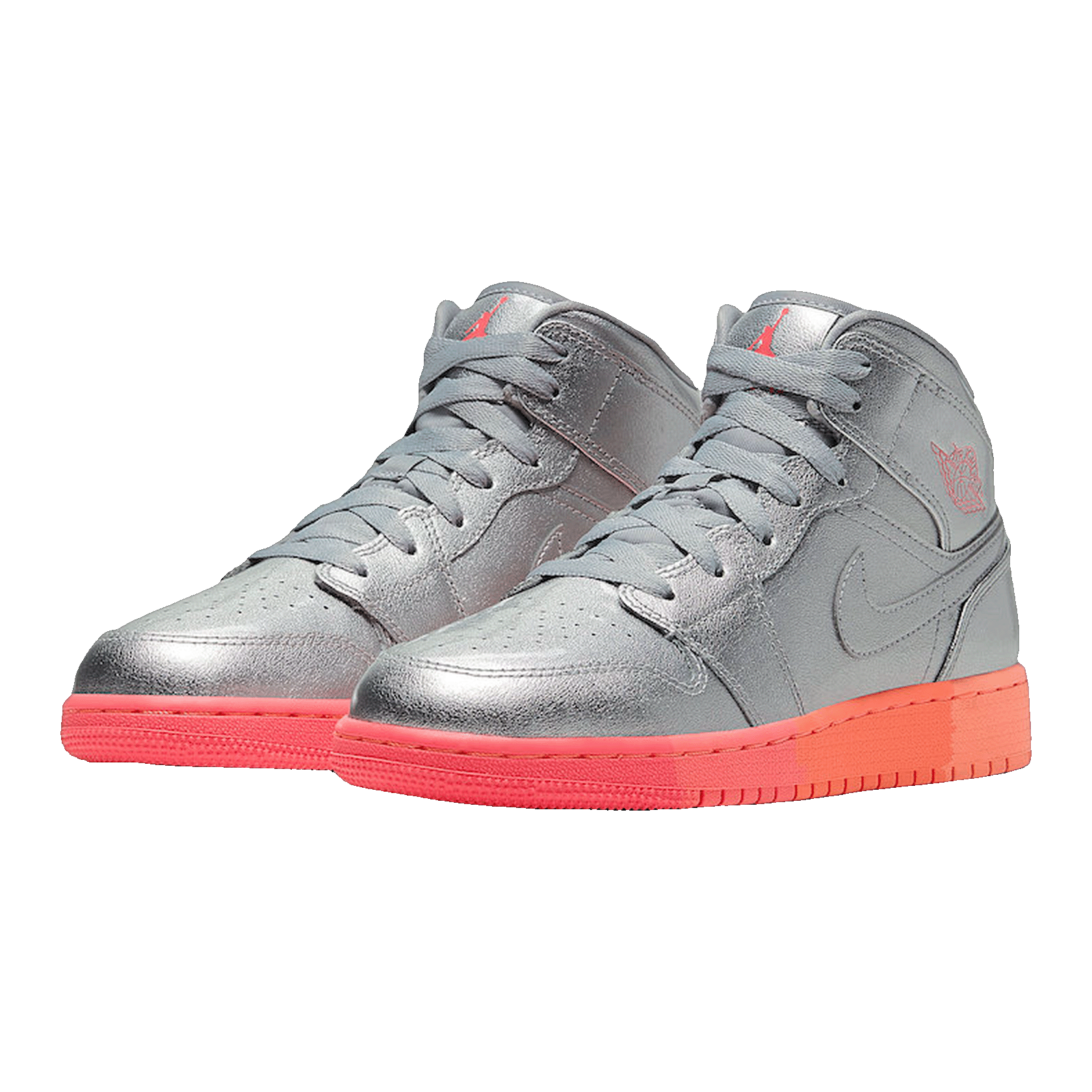 Nike Air Jordan 1 Mid Sunrise (GS) Side