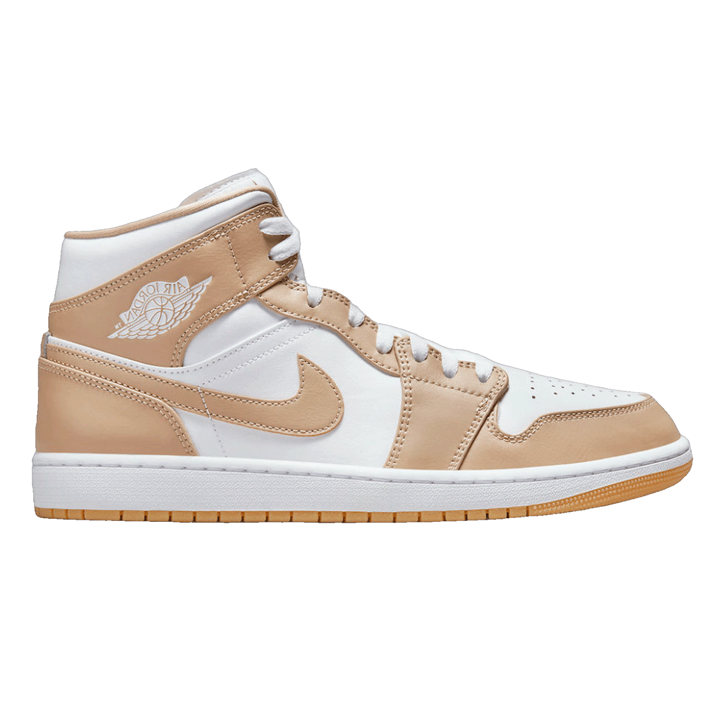 Nike Air Jordan 1 Mid Tan Gum