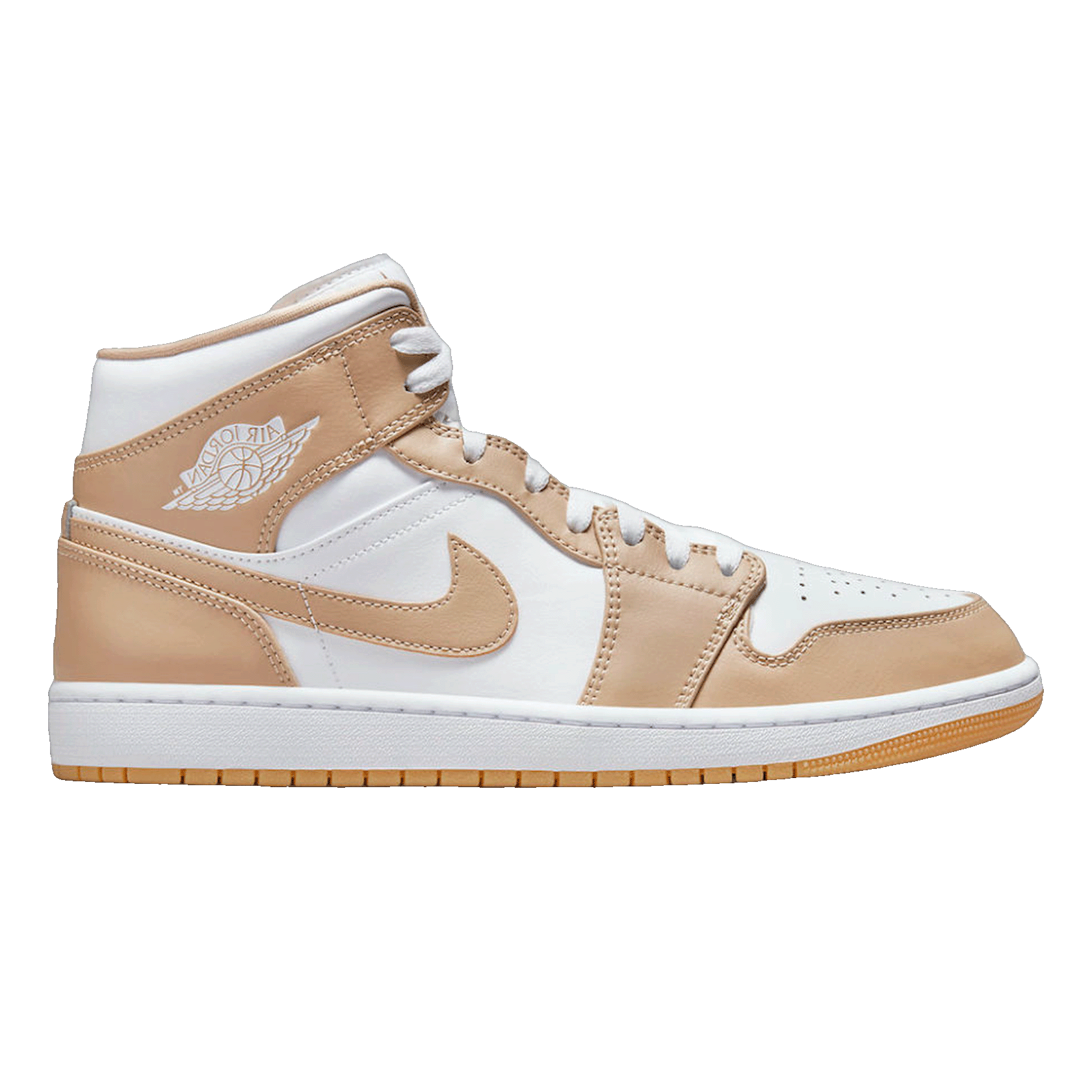 Nike Air Jordan 1 Mid Tan Gum