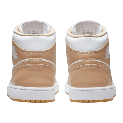 Nike Air Jordan 1 Mid Tan Gum Back