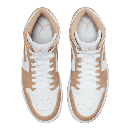 Nike Air Jordan 1 Mid Tan Gum Oben