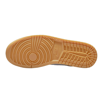 Nike Air Jordan 1 Mid Tan Gum Sohle