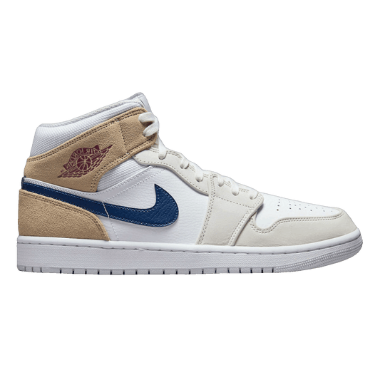 Nike Air Jordan 1 Mid Tan Suede
