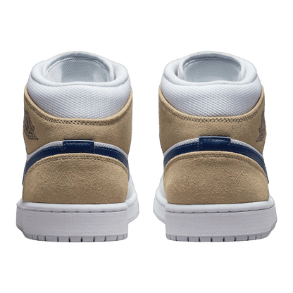 Nike Air Jordan 1 Mid Tan Suede Back