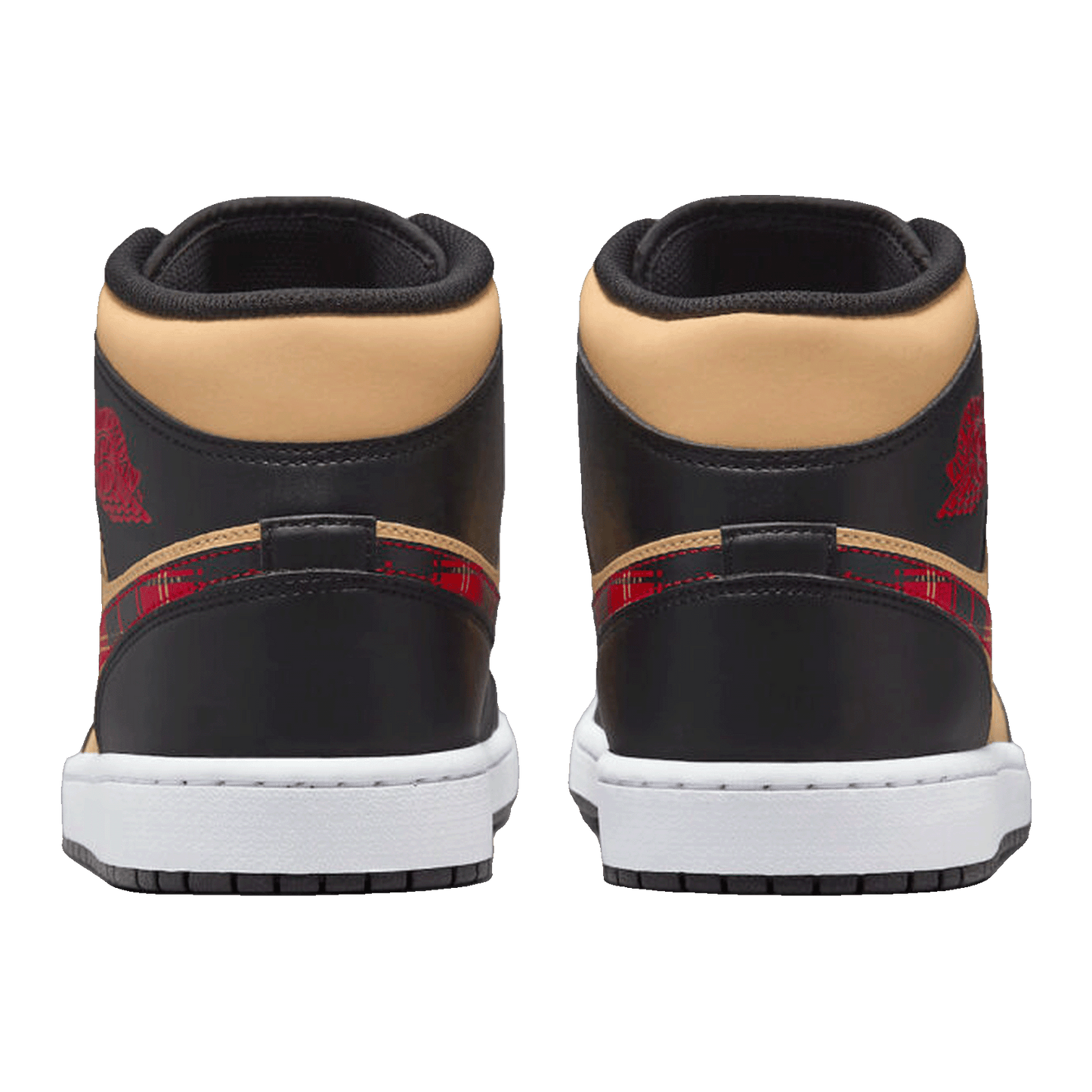 Nike Air Jordan 1 Mid Tartan Swoosh Back