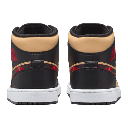 Nike Air Jordan 1 Mid Tartan Swoosh Back