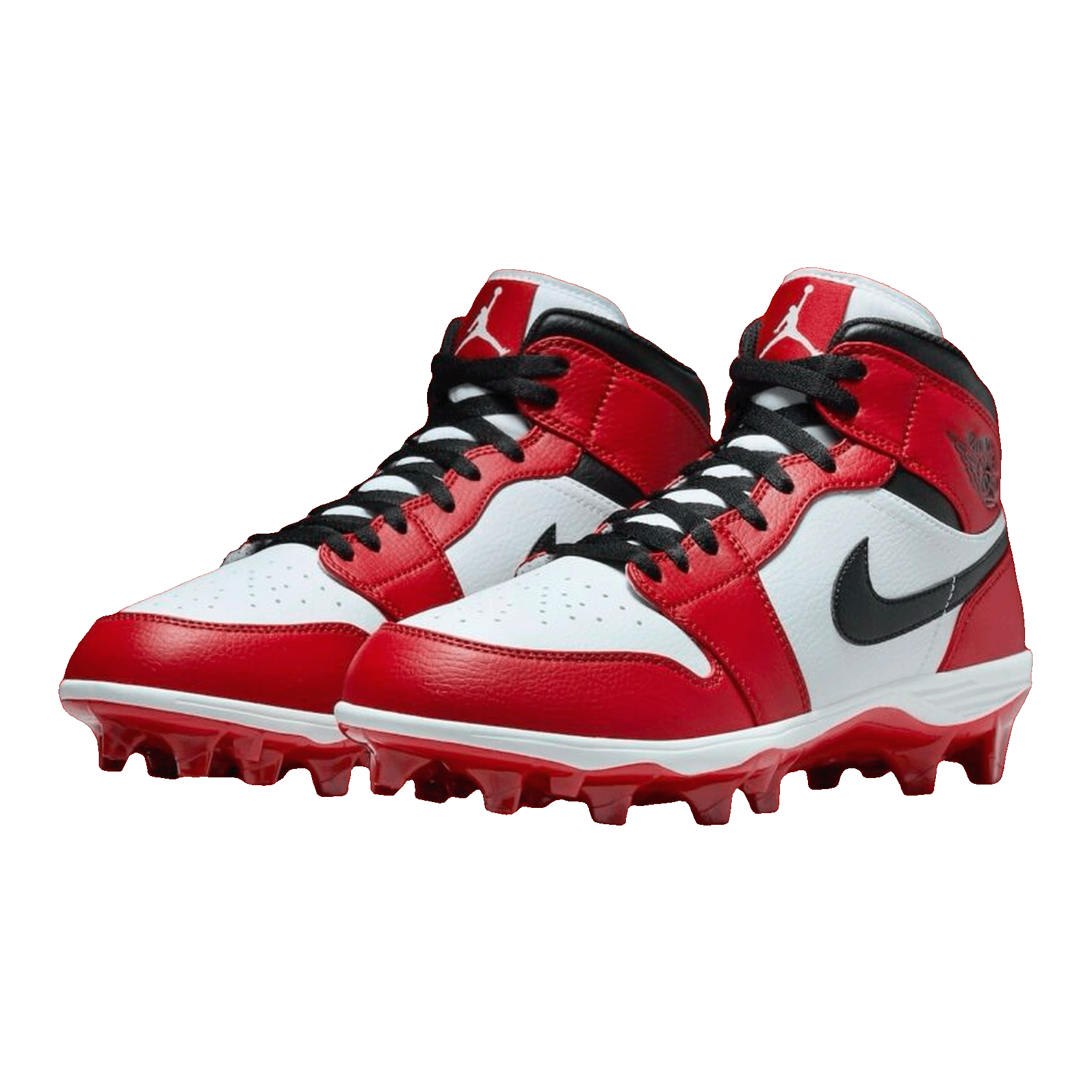 Nike Air Jordan 1 Mid TD Cleat Chicago (2023) Side