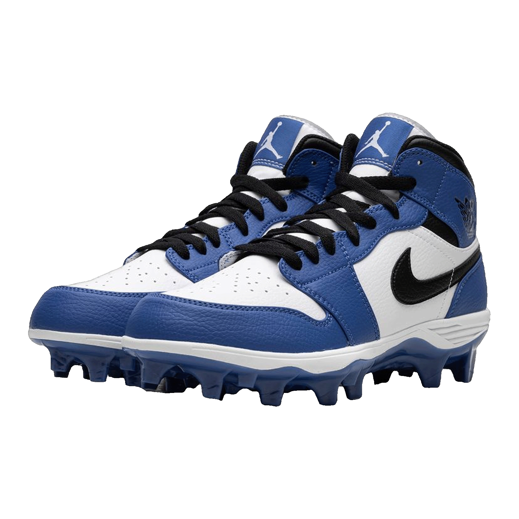 Nike Air Jordan 1 Mid TD Cleat Game Royal Side