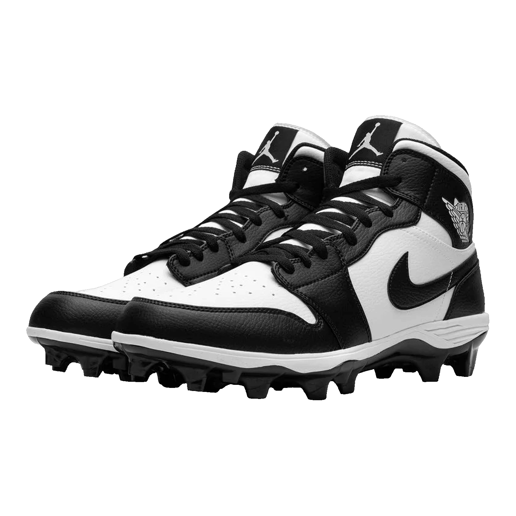 Nike Air Jordan 1 Mid TD Cleat Panda Side