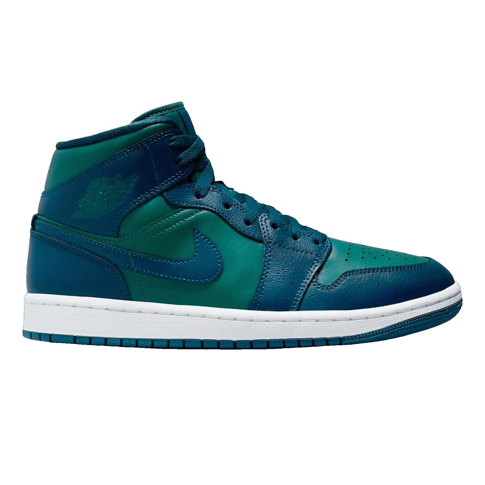 Nike Air Jordan 1 Mid Teal French Blue (W)