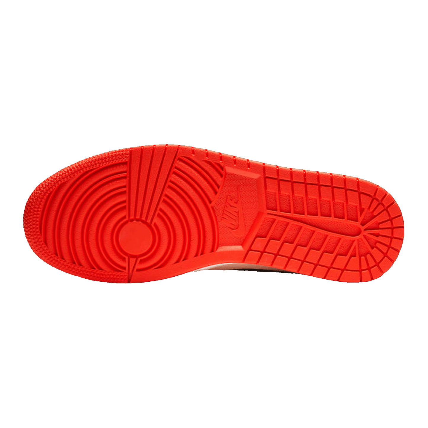 Nike Air Jordan 1 Mid Team Orange Black Sohle