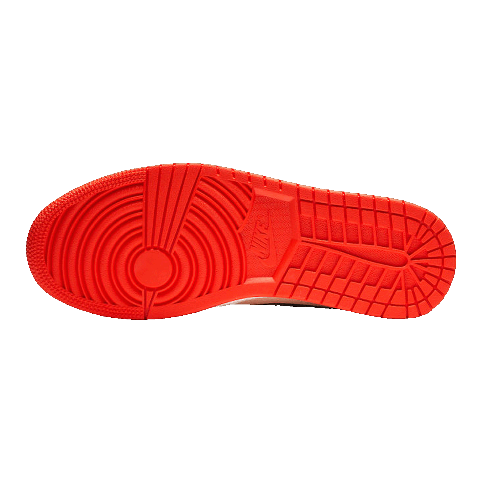 Nike Air Jordan 1 Mid Team Orange Black Sohle