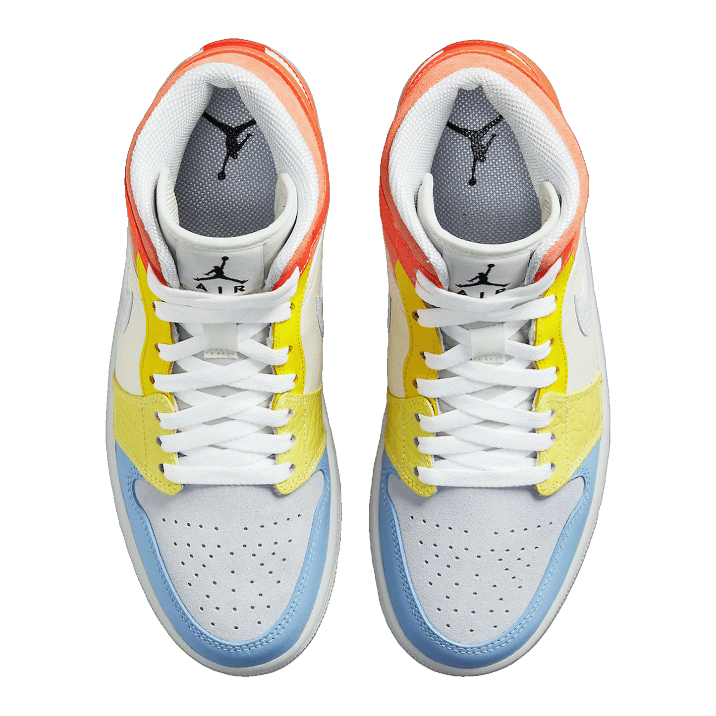 Nike Air Jordan 1 Mid To My First Coach Oben