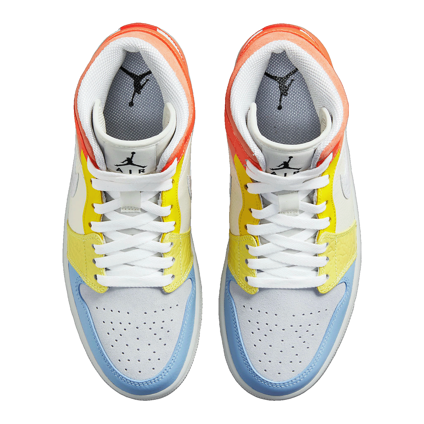 Nike Air Jordan 1 Mid To My First Coach Oben