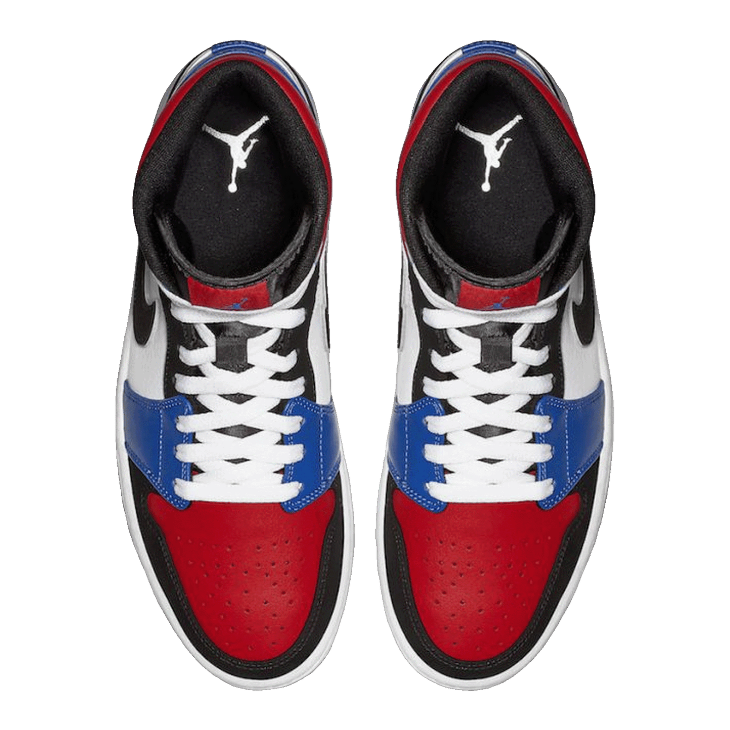 Nike Air Jordan 1 Mid Top 3 Oben