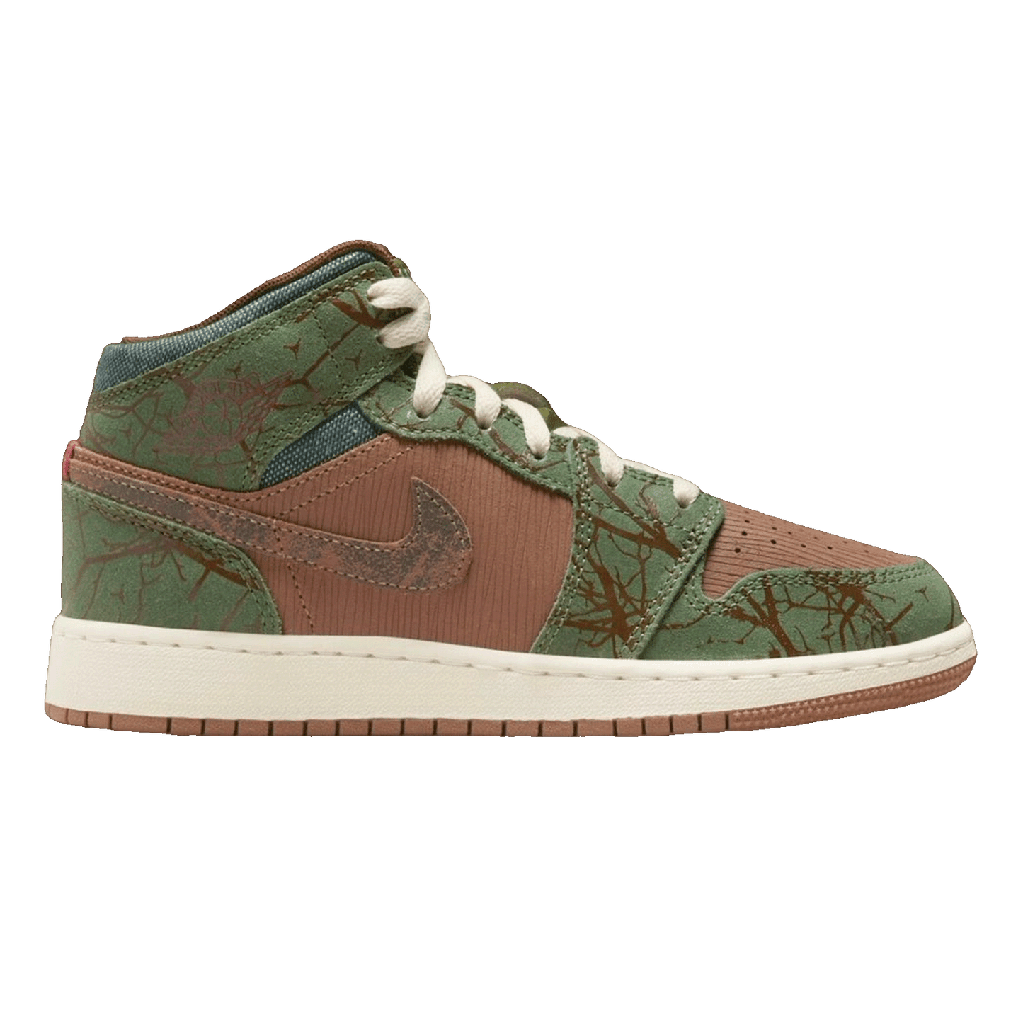 Nike Air Jordan 1 Mid Treeline (GS)