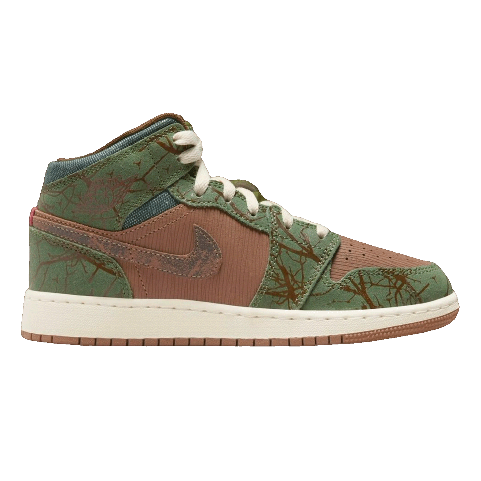 Nike Air Jordan 1 Mid Treeline (GS)