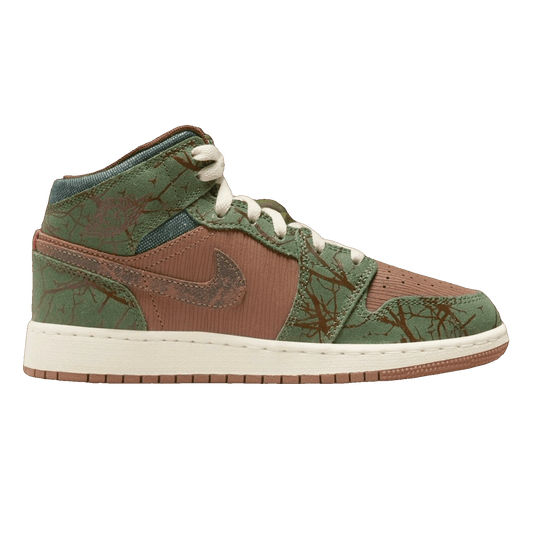 Nike Air Jordan 1 Mid Treeline (GS)