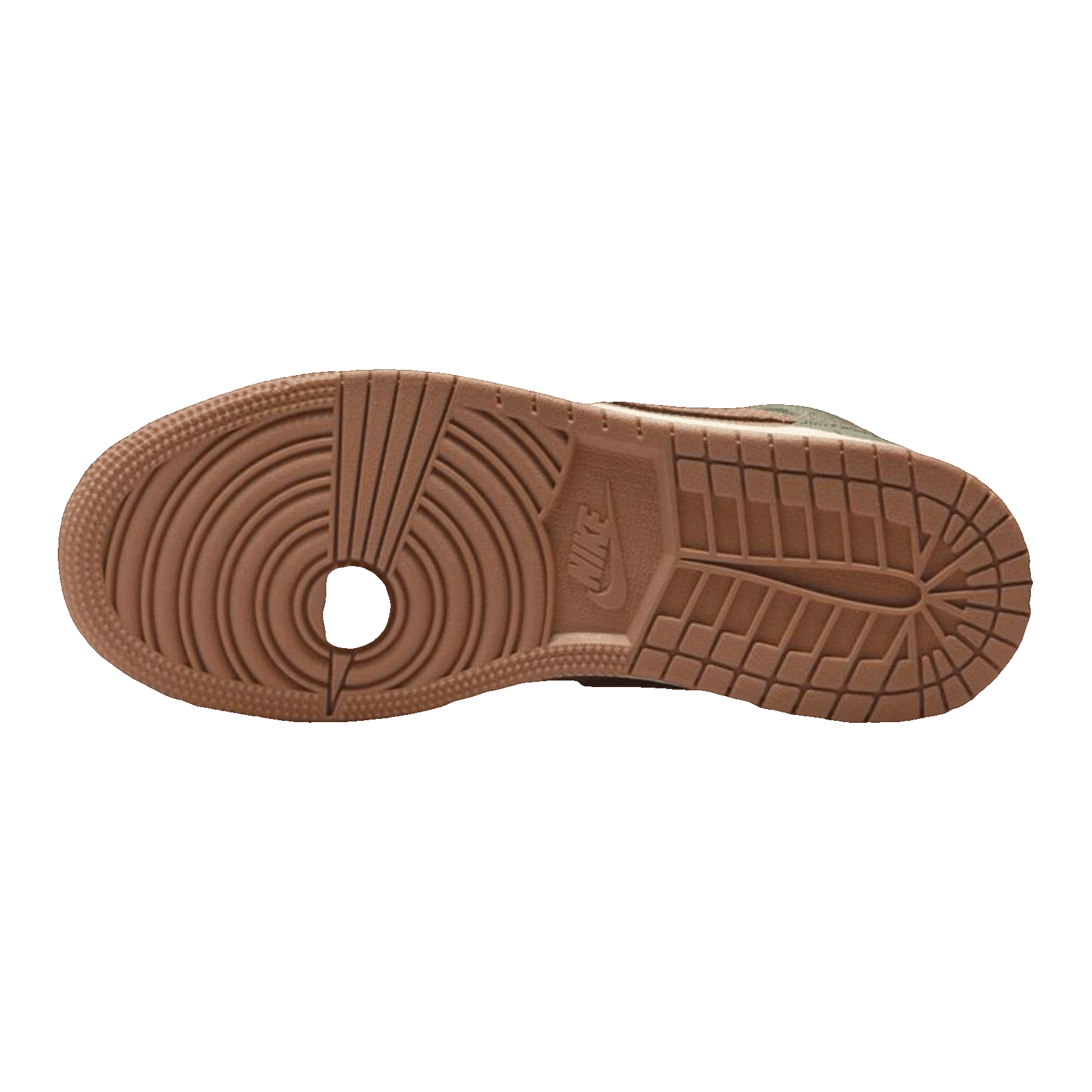 Nike Air Jordan 1 Mid Treeline (GS) Sohle