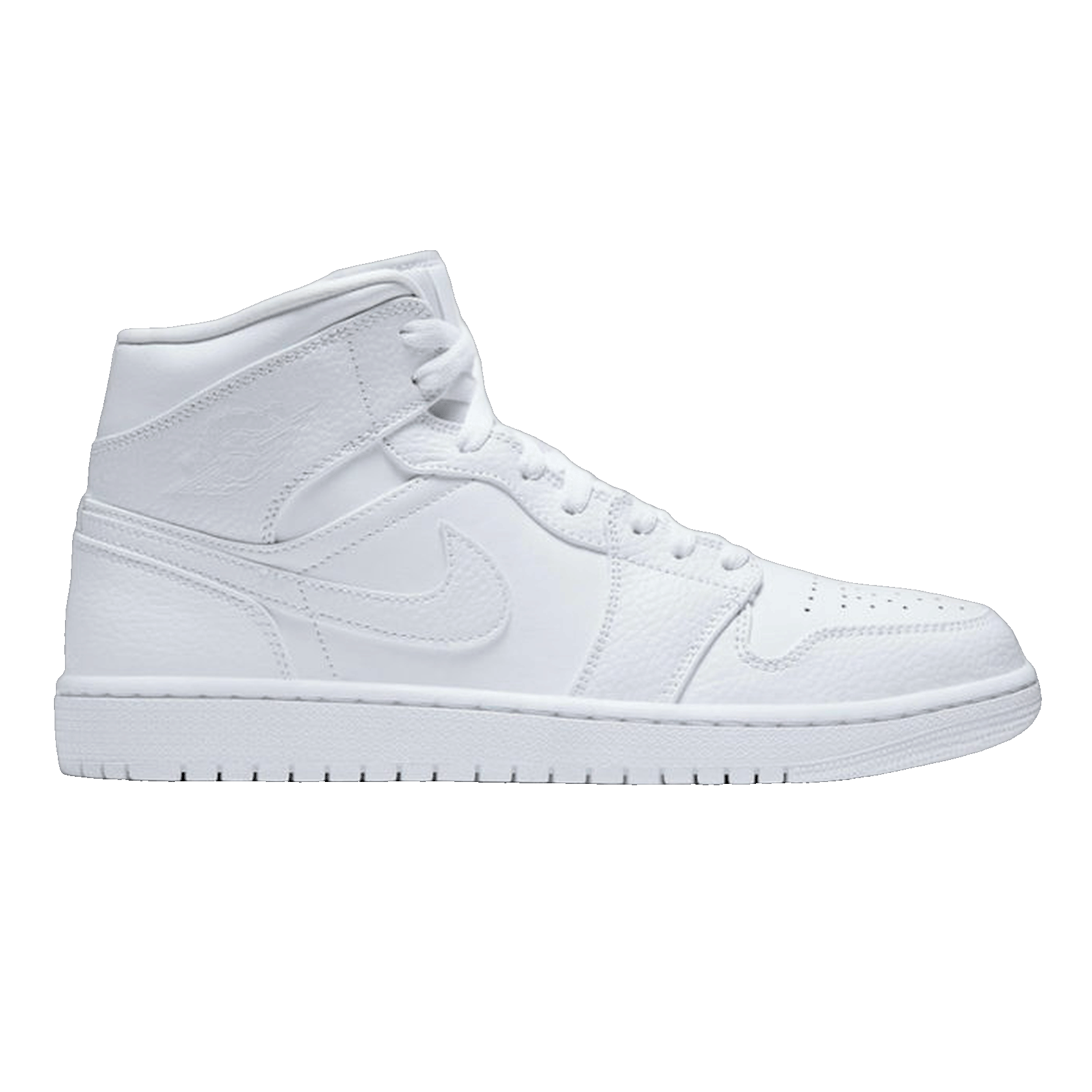 Nike Air Jordan 1 Mid Triple White 2.0 (2020)