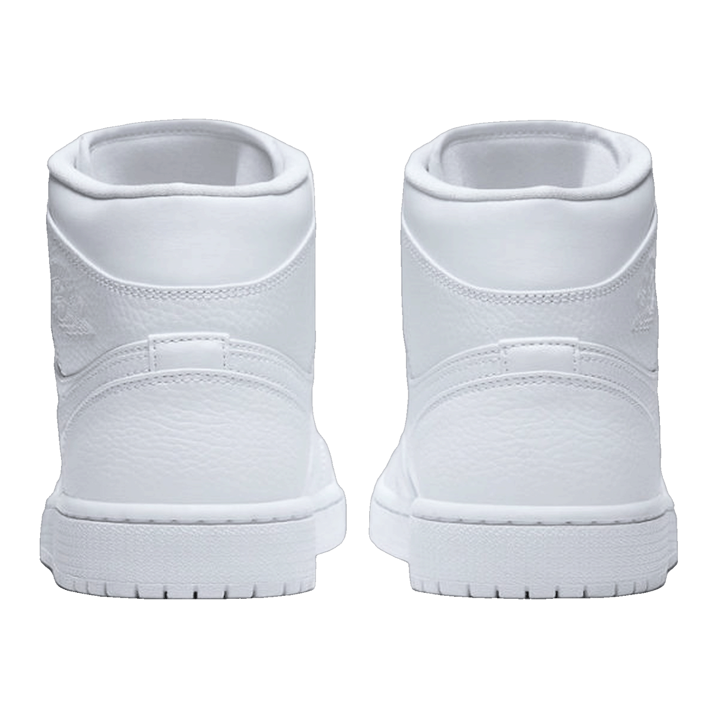 Nike Air Jordan 1 Mid Triple White 2.0 (2020) Back