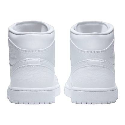 Nike Air Jordan 1 Mid Triple White 2.0 (2020) Back