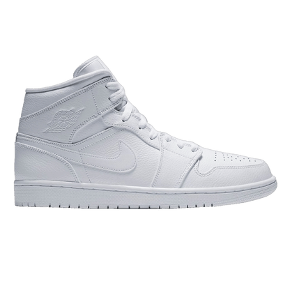 Nike Air Jordan 1 Mid Triple White (2019)