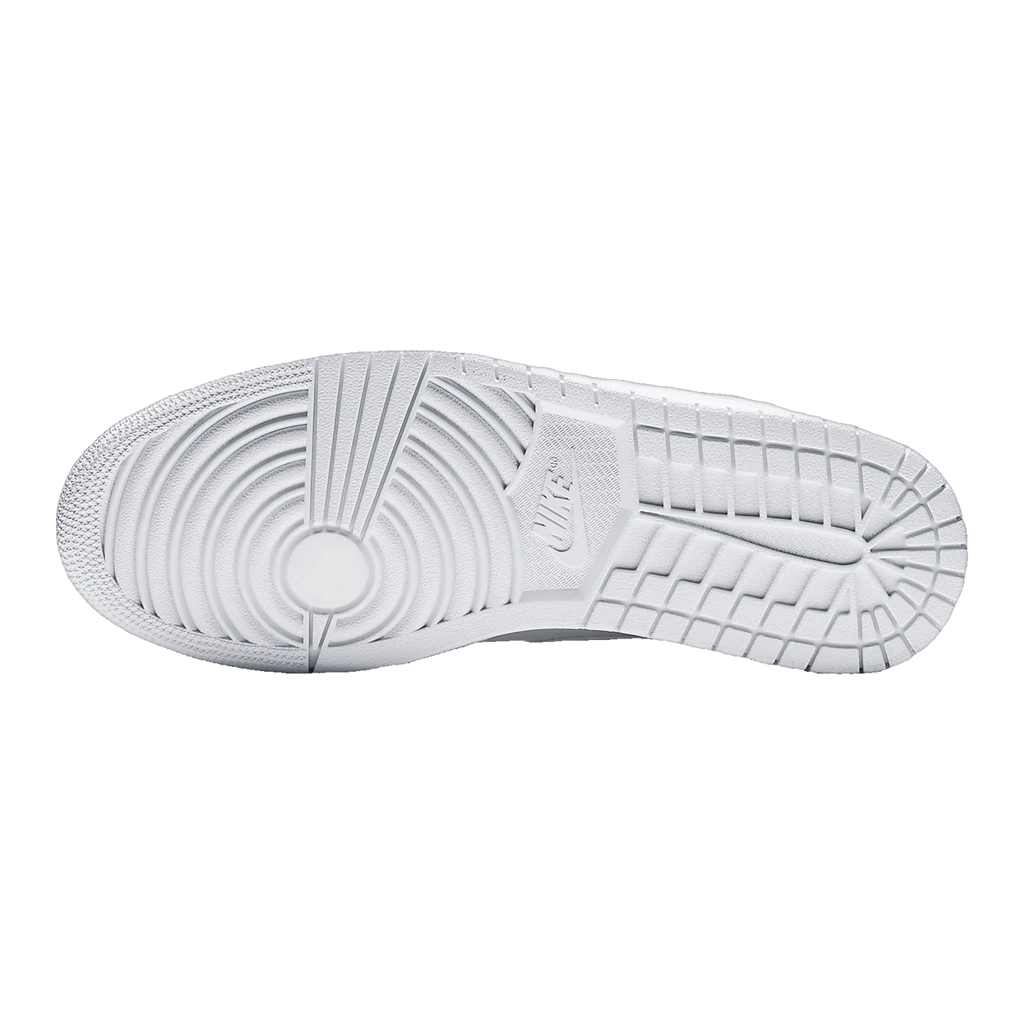 Nike Air Jordan 1 Mid Triple White (2019) Sohle