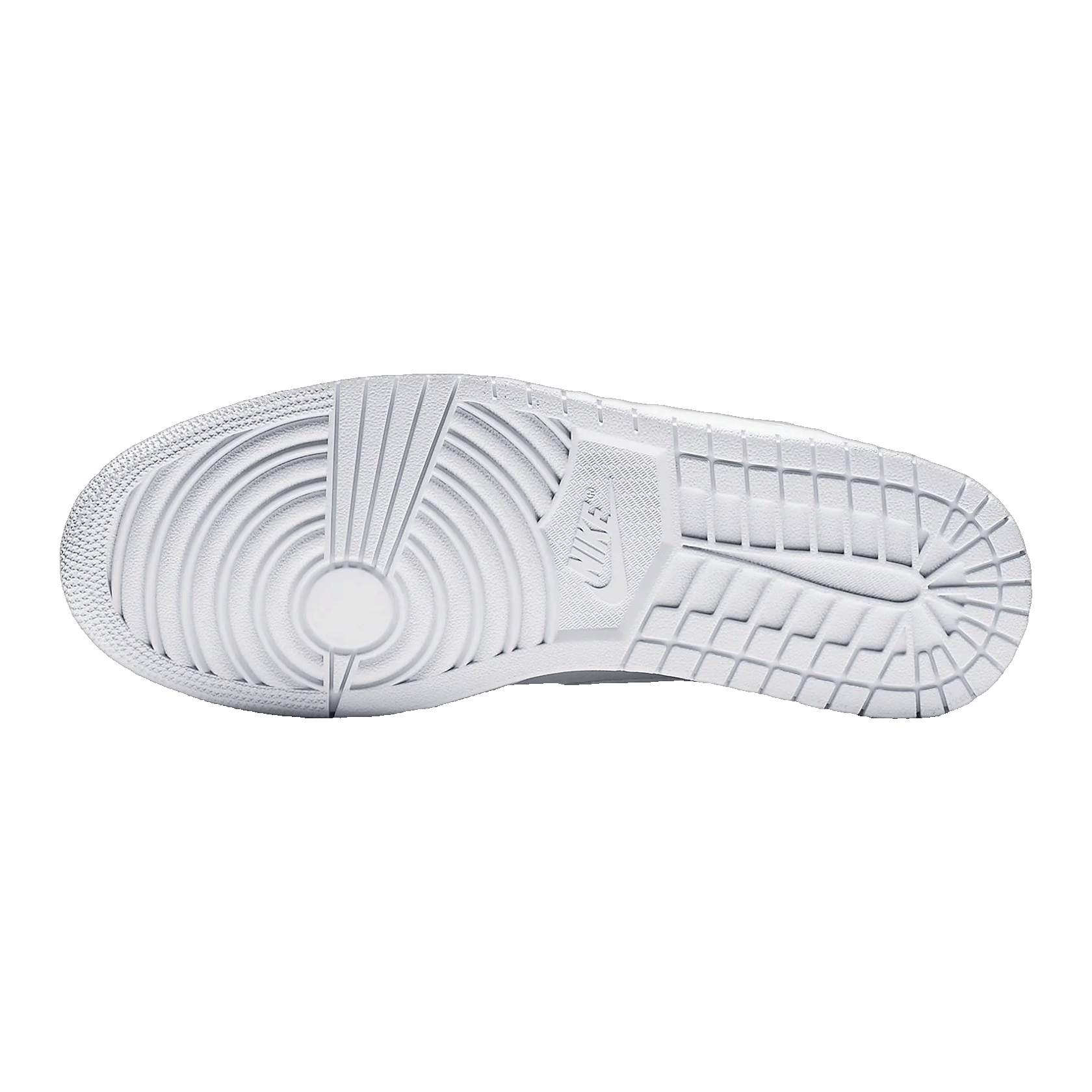 Nike Air Jordan 1 Mid Triple White (2019) Sohle