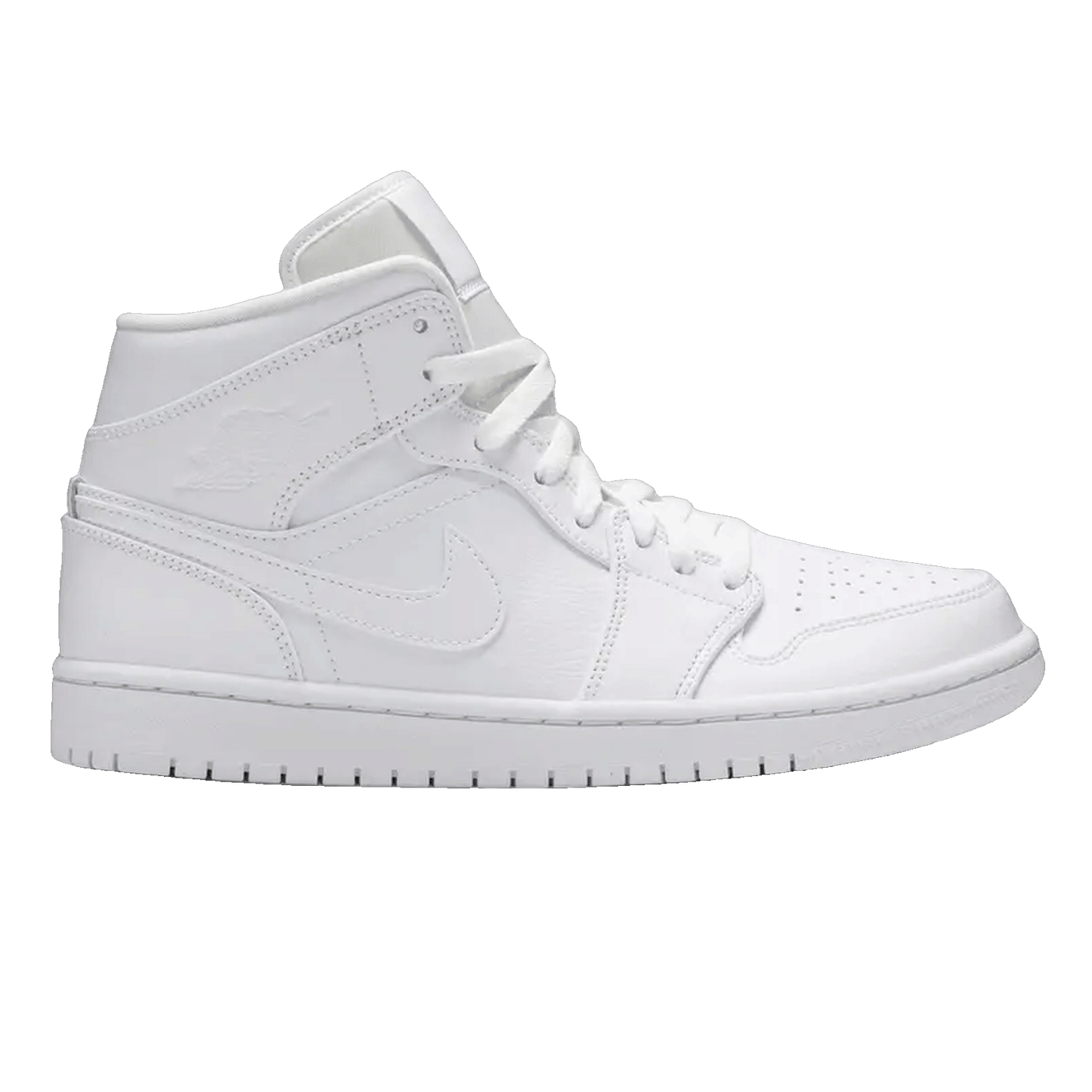 Nike Air Jordan 1 Mid Triple White (2020)