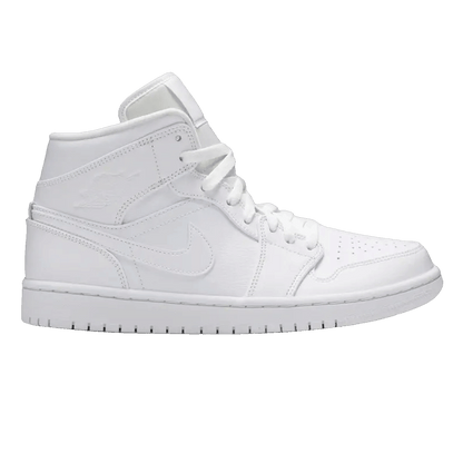 Nike Air Jordan 1 Mid Triple White (2020)