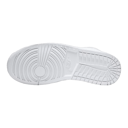 Nike Air Jordan 1 Mid Triple White (2022) (W) Sohle