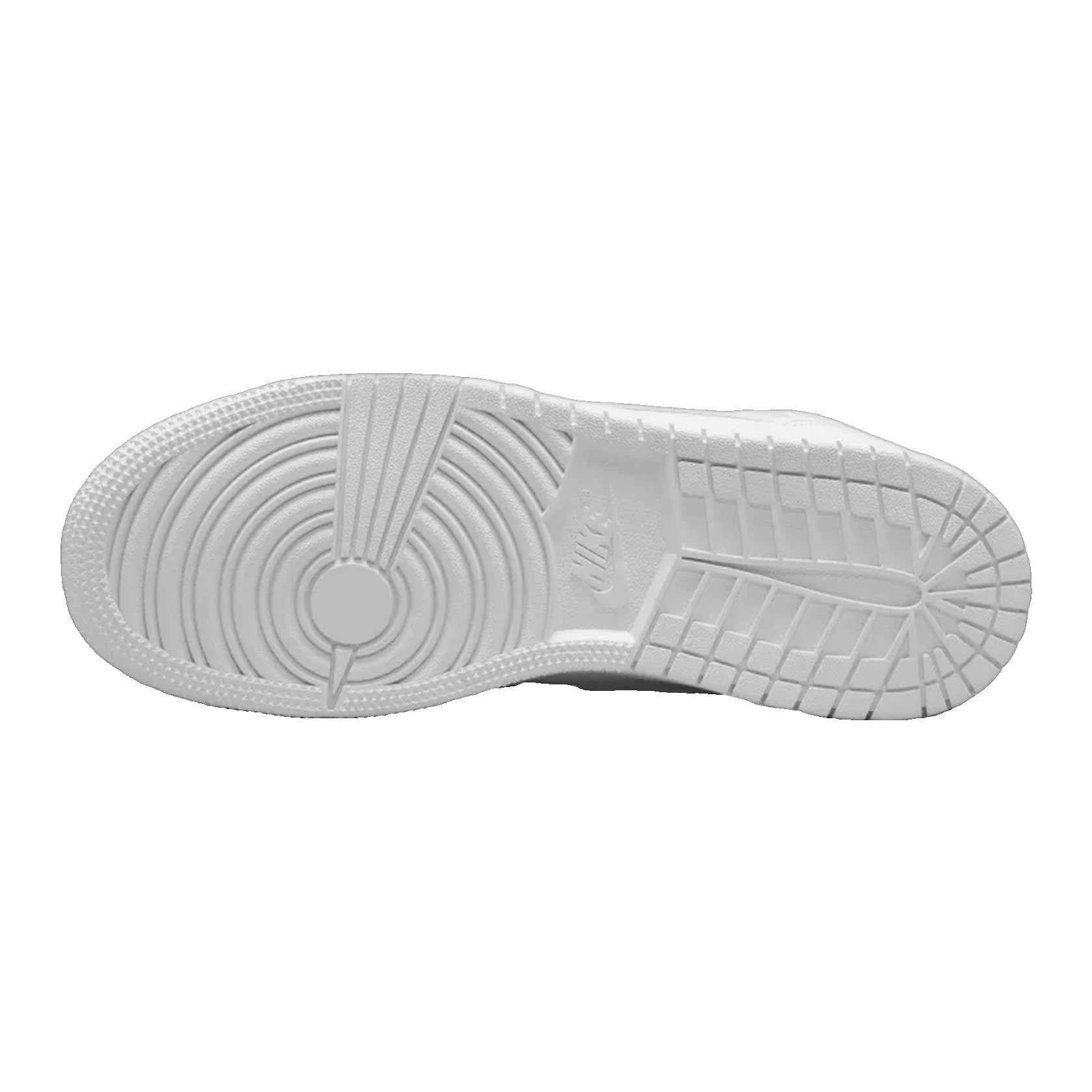 Nike Air Jordan 1 Mid Triple White (2023) (GS) Sohle
