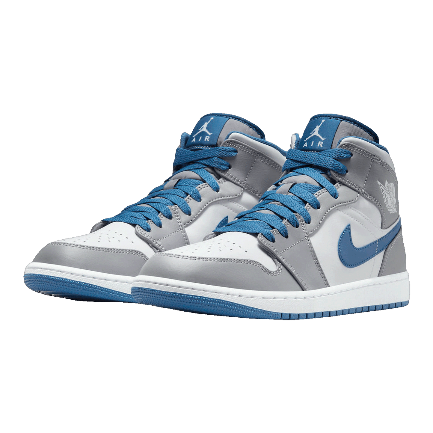 Nike Air Jordan 1 Mid True Blue Side