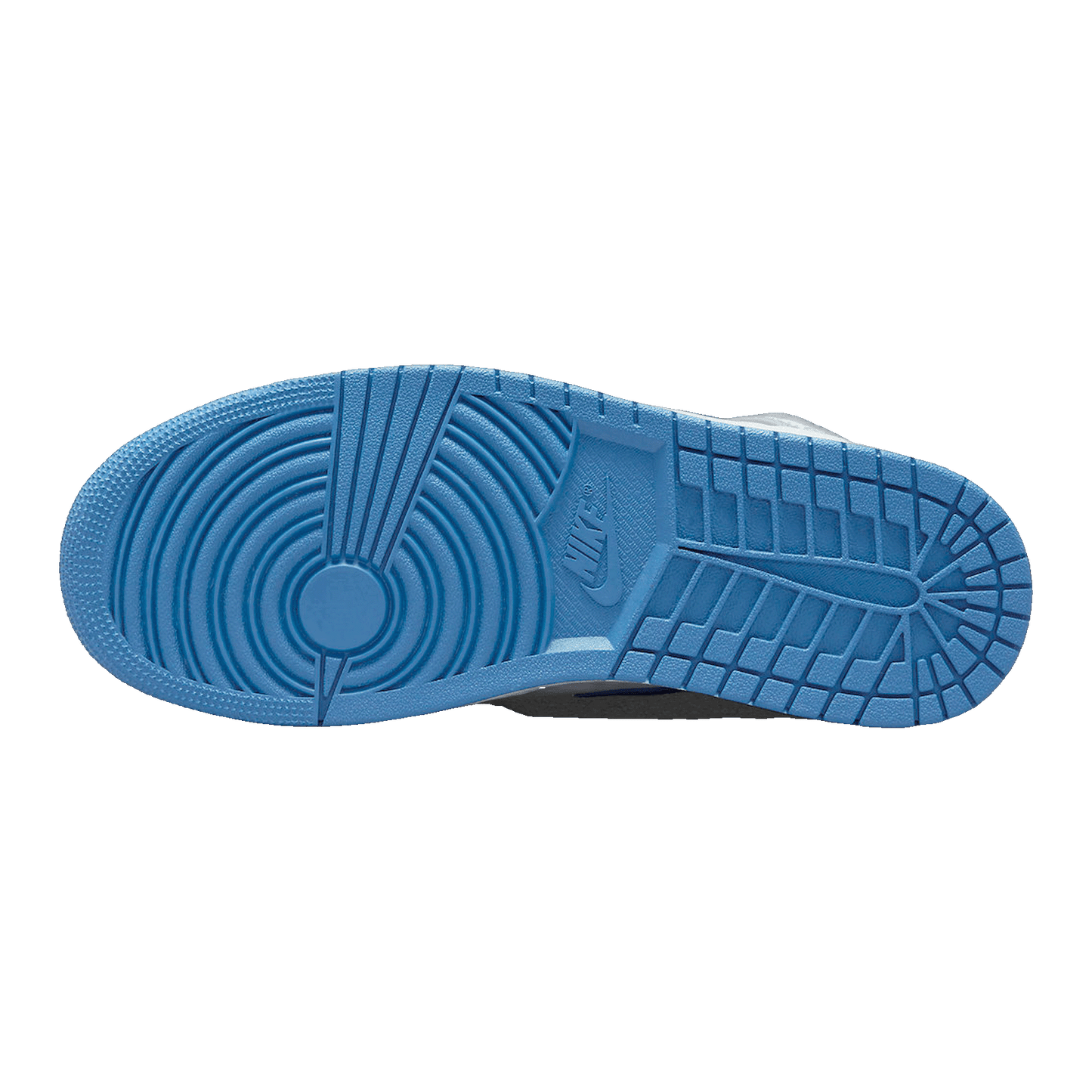 Nike Air Jordan 1 Mid True Blue Sohle