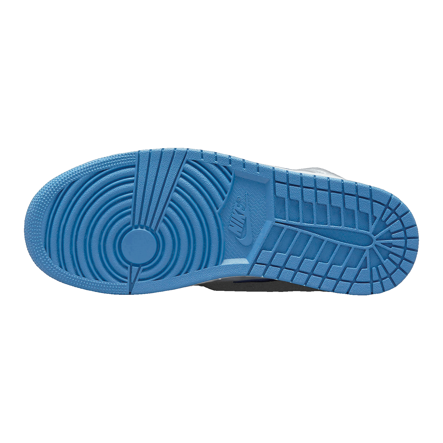 Nike Air Jordan 1 Mid True Blue Sohle