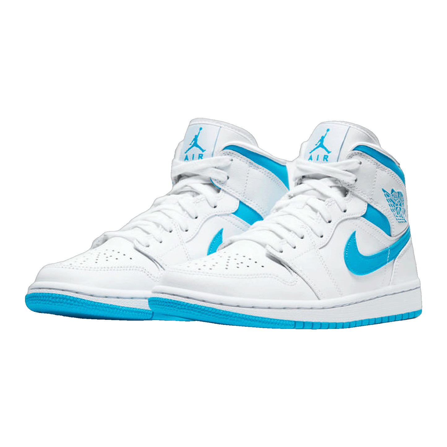 Nike Air Jordan 1 Mid UNC (W) Side