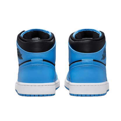 Nike Air Jordan 1 Mid University Blue Black Back