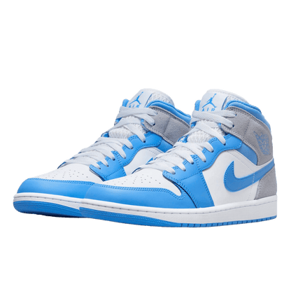 Nike Air Jordan 1 Mid University Blue Grey Side