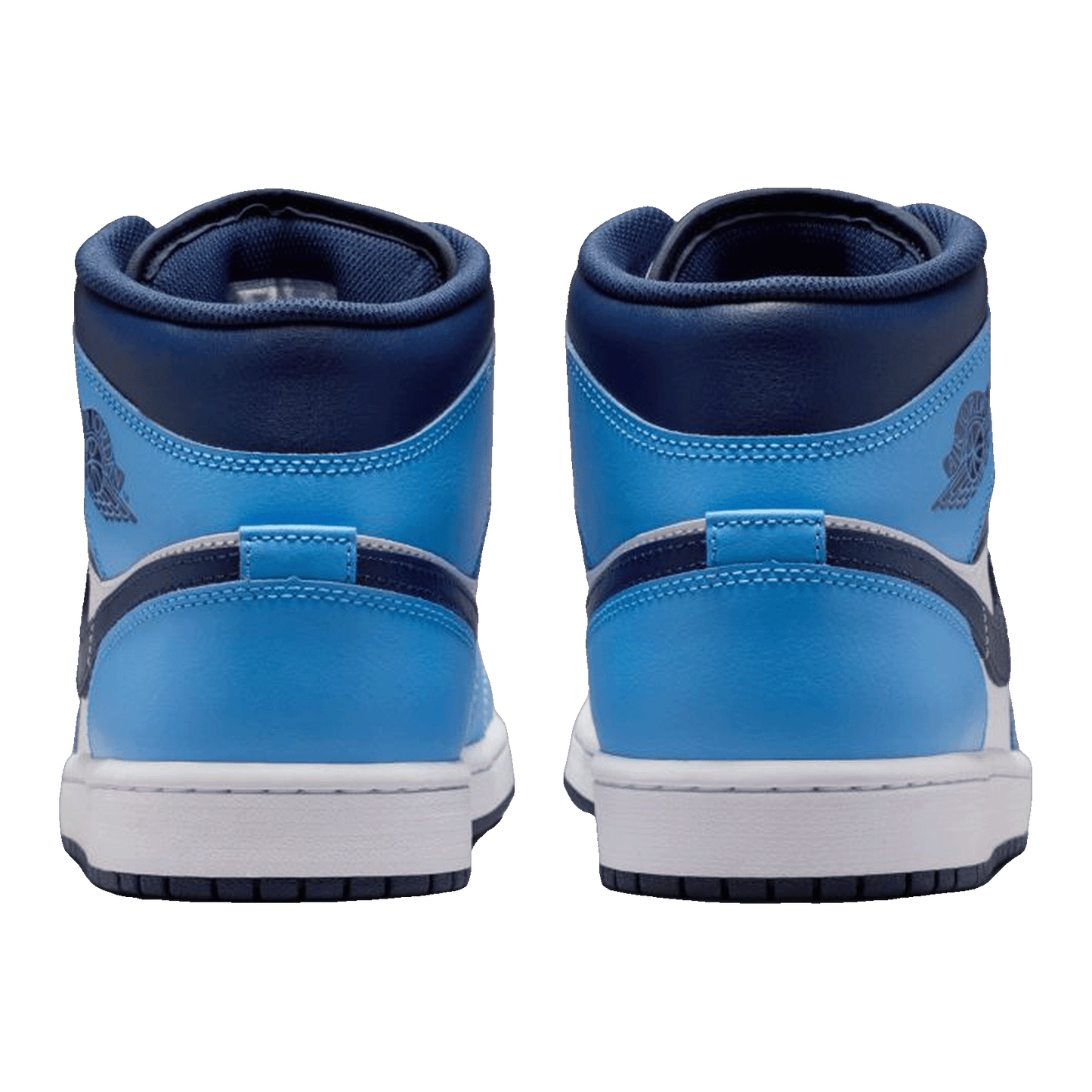 Nike Air Jordan 1 Mid University Blue Midnight Navy Back DQ8426-405