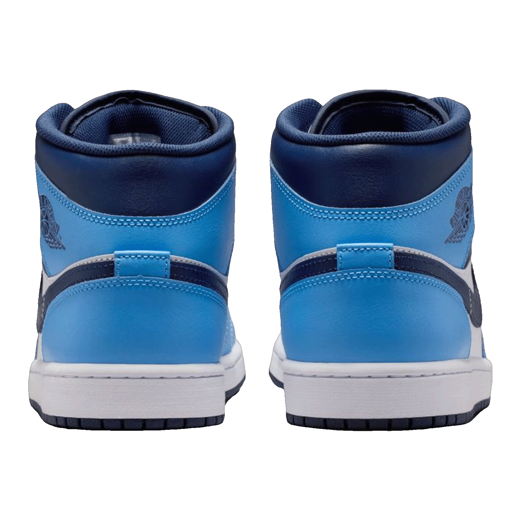 Nike Air Jordan 1 Mid University Blue Midnight Navy Back DQ8426-405